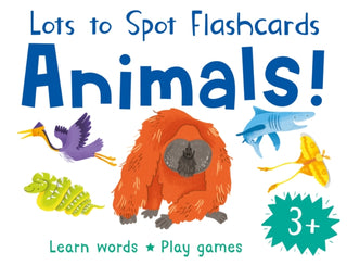 Cover image for 9781789891102 - Lots to Spot Flashcards: Animals!