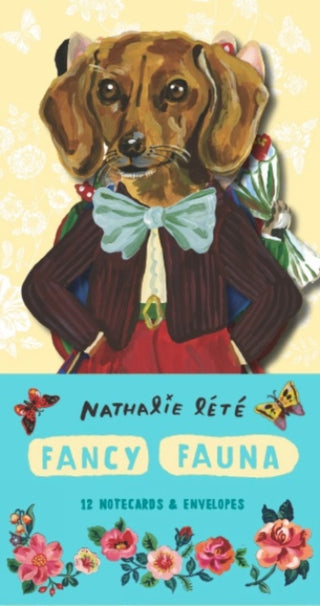 Cover image for 9781797201955 - Fancy Fauna: 12 Notecards & Envelopes