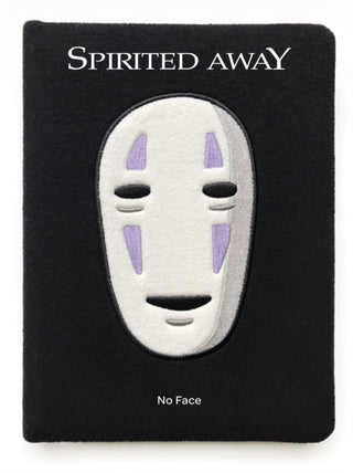 Supplemental image for 9781797204284 - Spirited Away: No Face Plush Journal