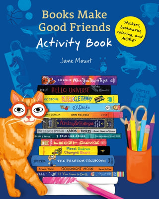 Cover image for 9781797209661 - Books Make Good Friends Activity Book