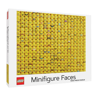 Supplemental image for 9781797210193 - LEGO® Minifigure Faces 1000-Piece Puzzle