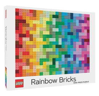 Cover image for 9781797210728 - Lego Rainbow Bricks Puzzle