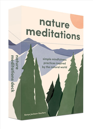 Cover image for 9781797212104 - Nature Meditations Deck