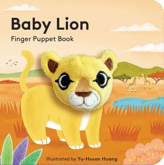 Cover image for 9781797212869 - Baby Lion: Finger Puppet Book