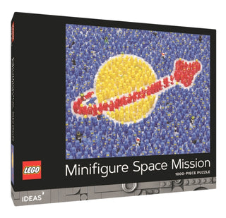 Supplemental image for 9781797214146 - LEGO IDEAS Minifigure Space Mission 1000-Piece Puzzle