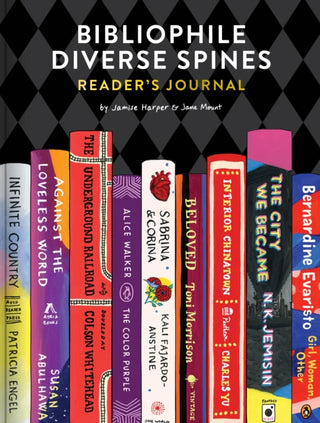 Cover image for 9781797215495 - Bibliophile Diverse Spines Reader's Journal