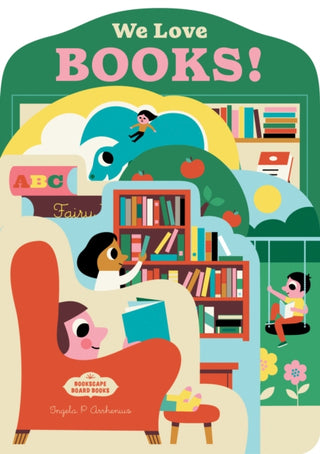 Cover image for 9781797215587 - Bookscape Board Books: We Love Books!