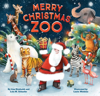 Cover image for 9781797216560 - Merry Christmas, Zoo