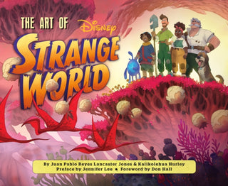 Cover image for 9781797218434 - Disney The Art of Strange World