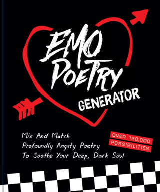 Cover image for 9781797218687 - Emo Poetry Generator