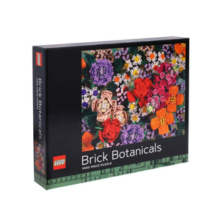 Supplemental image for 9781797220086 - LEGO Brick Botanicals 1,000-Piece Puzzle