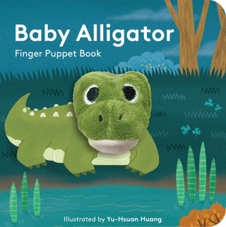 Cover image for 9781797220192 - Baby Alligator: Finger Puppet Book
