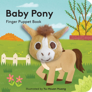 Cover image for 9781797220208 - Baby Pony: Finger Puppet Book