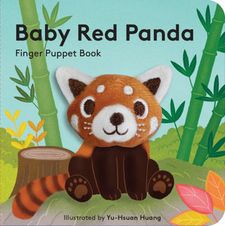 Cover image for 9781797220222 - Baby Red Panda: Finger Puppet Book