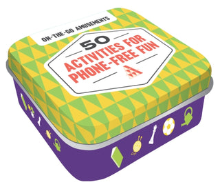 Cover image for 9781797228334 - On-the-Go Amusements: 50 Activities for Phone-Free Fun