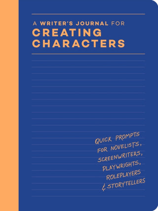 Cover image for 9781797228921 - A Writer’s Journal for Creating Characters