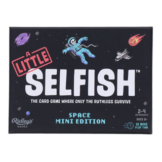 Cover image for 9781797229096 - A Little Selfish: Space Mini Edition