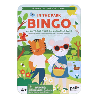Supplemental image for 9781797229362 - In the Park Bingo Magnetic Travel Game