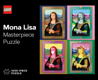 Supplemental image for 9781797230856 - LEGO Masterpiece Puzzle: Mona Lisa 1000-Piece Puzzle