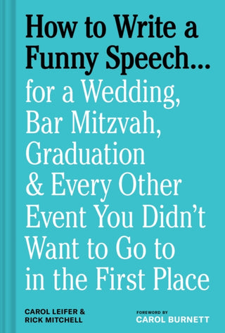 Cover image for 9781797232232 - How to Write a Funny Speech…