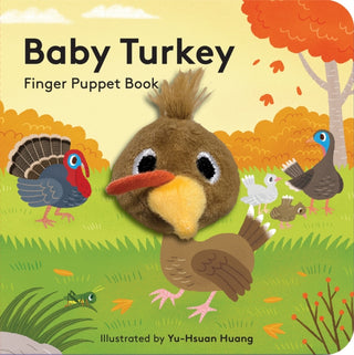 Cover image for 9781797232799 - Baby Turkey: Finger Puppet Book