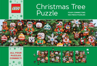 Supplemental image for 9781797232805 - LEGO Christmas Tree Puzzle