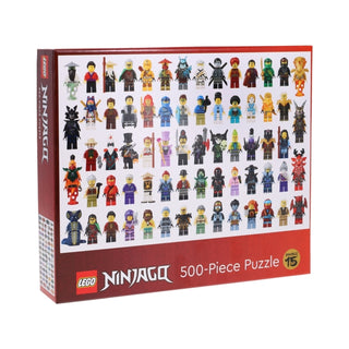 Cover image for 9781797233413 - LEGO NINJAGO 500-Piece Puzzle