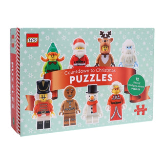 Cover image for 9781797233420 - LEGO Countdown to Christmas Puzzles