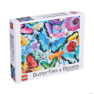 Cover image for 9781797233437 - LEGO Butterflies & Blooms 1000-Piece Puzzle