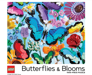 Supplemental image for 9781797233437 - LEGO Butterflies & Blooms 1000-Piece Puzzle