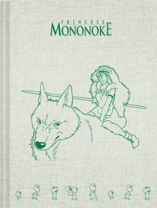 Supplemental image for 9781797233475 - Studio Ghibli Princess Mononoke Notebook