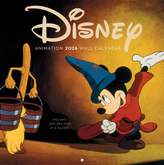 Cover image for 9781797233635 - Disney Animation 2026 Wall Calendar