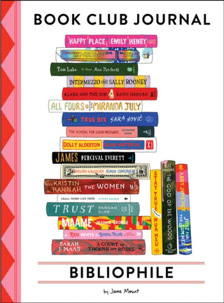 Cover image for 9781797233840 - Bibliophile Book Club Journal