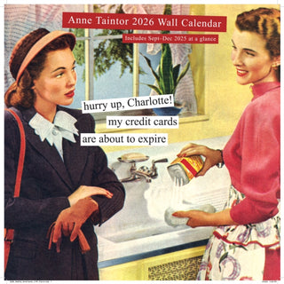 Cover image for 9781797234144 - Anne Taintor 2026 Wall Calendar
