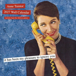 Cover image for 9781797234151 - Anne Taintor 2027 Wall Calendar