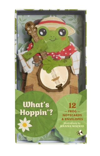 Cover image for 9781797234168 - What’s Hoppin’? Notecards