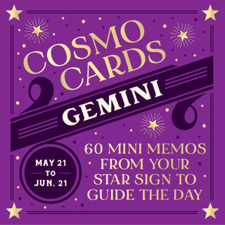 Cover image for 9781797234557 - Cosmo Cards: Gemini