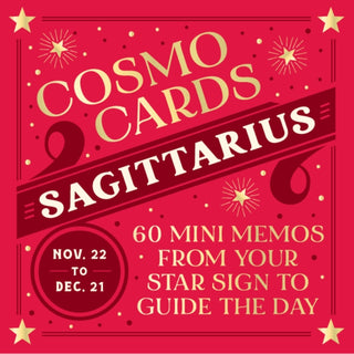 Cover image for 9781797234595 - Cosmo Cards: Sagittarius