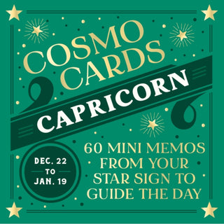 Cover image for 9781797234601 - Cosmo Cards: Capricorn