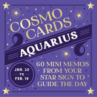 Cover image for 9781797234625 - Cosmo Cards: Aquarius