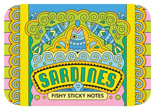 Cover image for 9781797236353 - Sardines Fishy Sticky Notes