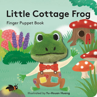 Cover image for 9781797237374 - Little Cottage Frog: Finger Puppet Book