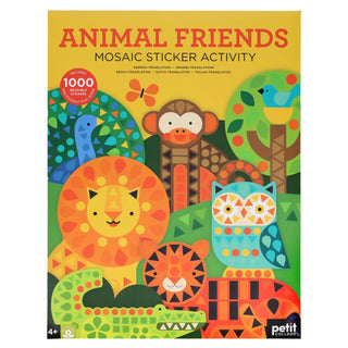 Supplemental image for 9781797237541 - Mosaic Sticker Activity: Animal Friends