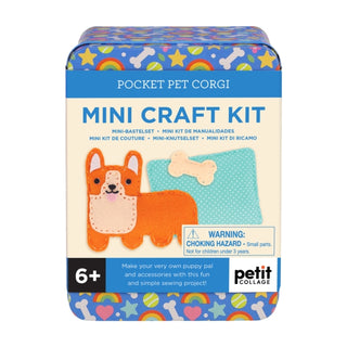 Supplemental image for 9781797237572 - Mini Craft Kit: Pocket Pet Corgi