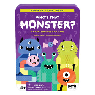 Supplemental image for 9781797237596 - Who's That Monster? Magnetic Travel Game