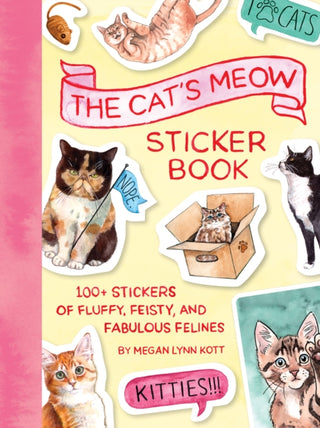 Cover image for 9781797238142 - The Cat's Meow Sticker Book