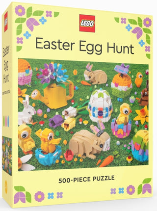 Cover image for 9781797240299 - LEGO Easter Egg Hunt 500-Piece Puzzle