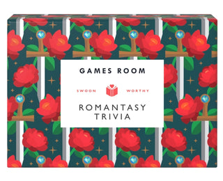 Cover image for 9781797240428 - Romantasy Trivia