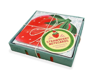 Cover image for 9781797240558 - Paper Produce Strawberry Notecards
