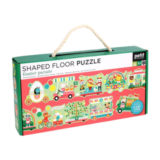 Cover image for 9781797241623 - Easter Parade Shaped Floor Puzzle